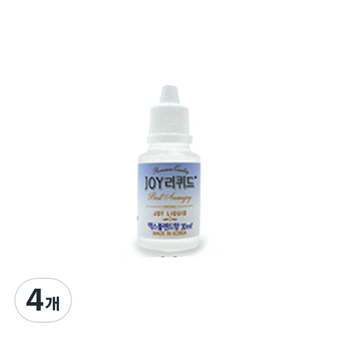 조이리퀴드 아로마조이 슬라임재료 30ml, 4개, 맥스블렌드