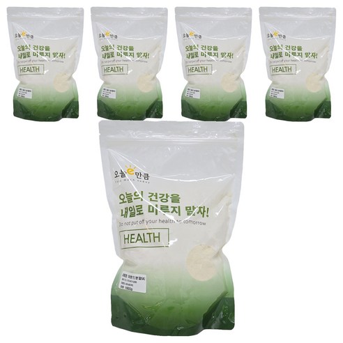 아몬드 분말, 1kg, 5개