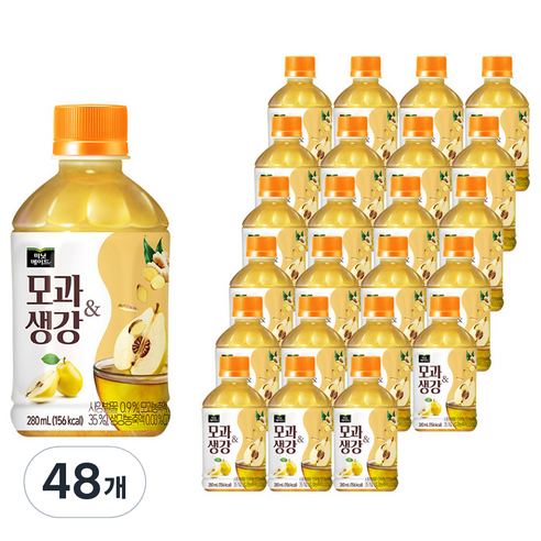 해태htb 미닛메이드 모과 앤 생강, 48개, 280ml