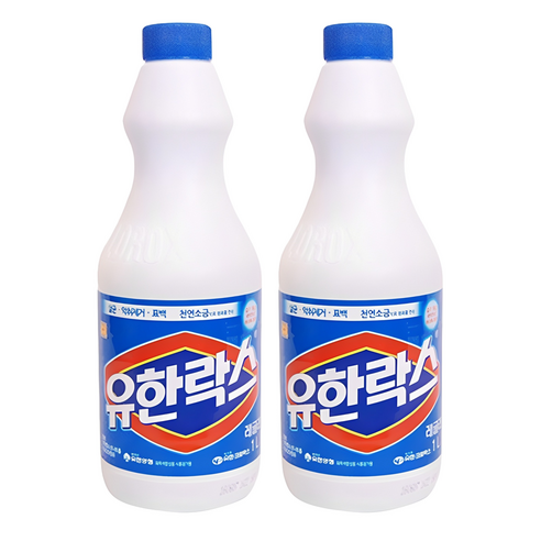 유한락스 레귤러, 1L, 2개