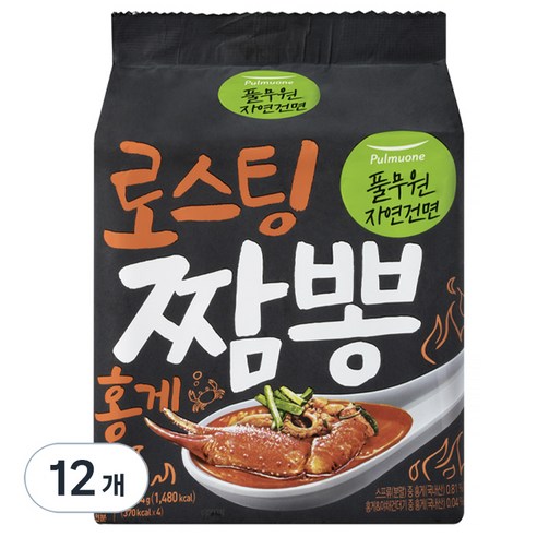 풀무원 로스팅 짬뽕 홍게, 8개