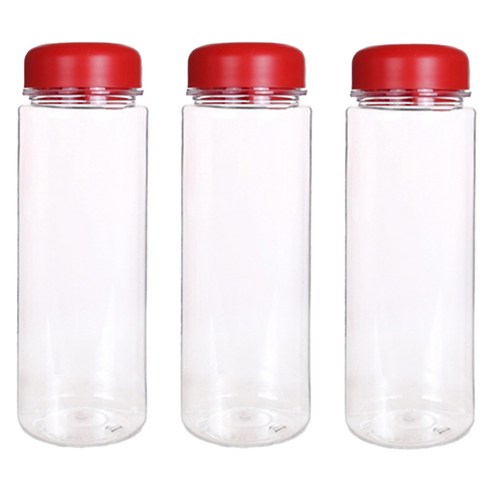 MAKA 클린 트라이탄 마이보틀 3p, 레드, 500ml, 3개