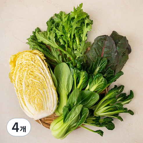 샤브샤브용 모둠채소, 550g, 4개