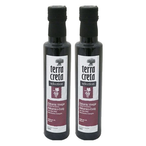 테라크레타 발사믹 식초, 250ml, 2개