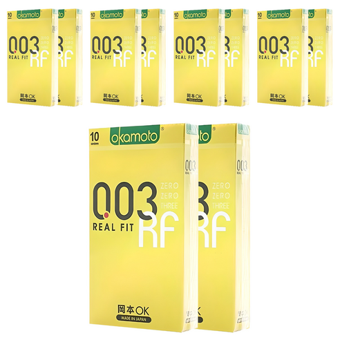 오카모토 0.03 리얼핏 초박형 콘돔, 10개입, 10개
