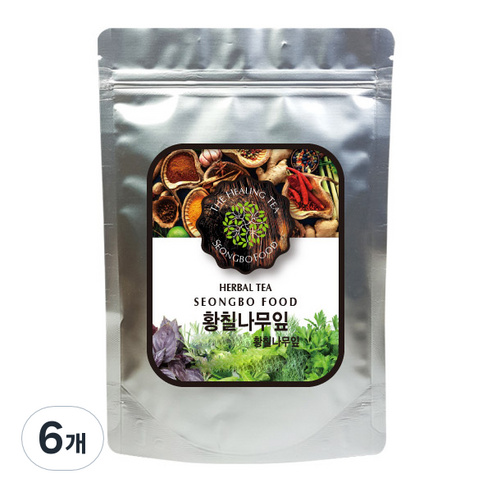 성보식품 국내산 황칠나무잎, 100g, 6개