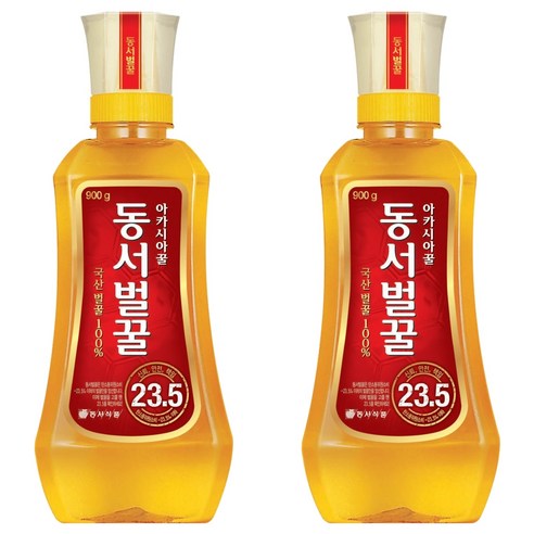 동서벌꿀 아카시아꿀, 900g, 2개
