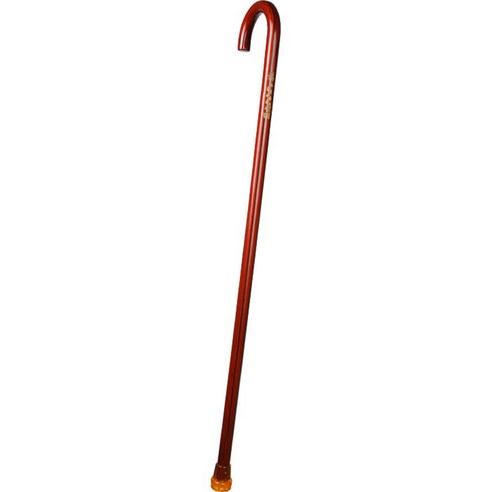 에쉬울프 나무 간편 지팡이 900mm, 곡선 브라운, 1개