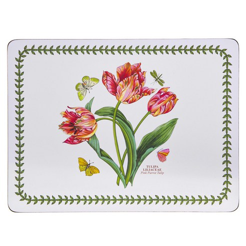 Portmeirion  Port Merion  Port Marion  Botanic Garden  Botanic Garden  Port Merion Botanic Garden  British Potters  placemats  tablemats  tablemat