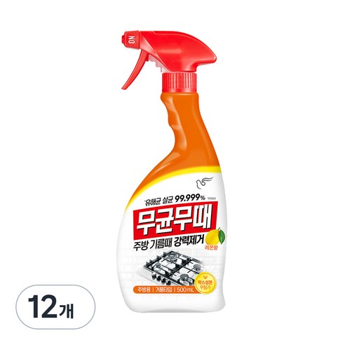 무균무때 주방용, 500ml, 12개