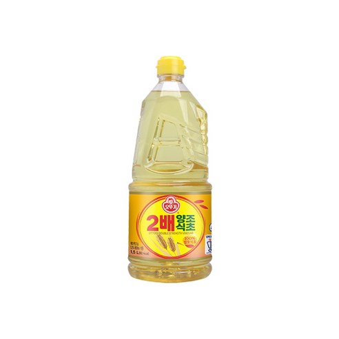 오뚜기 2배 양조식초, 1.5L, 1개