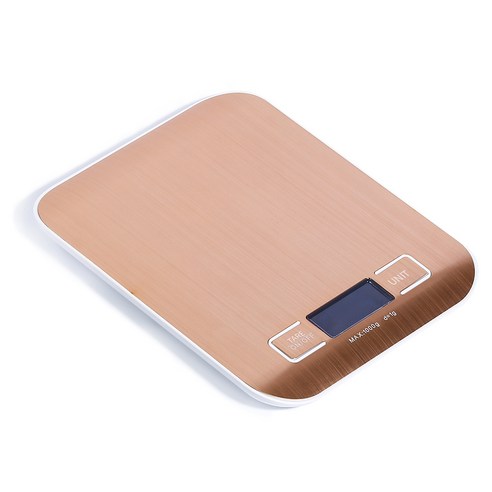 키체라 가정용 주방 미니 전자저울, 1kg, 로즈골드, CX-2012