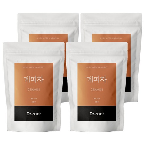 닥터루트 계피차 삼각티백 30g, 1.2g, 25개입, 4개