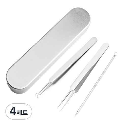 블랙헤드 피지제거기 3종 세트, 4세트