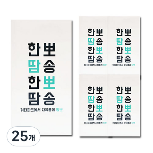 땀뽀 한땀한땀 뽀송뽀송 겨드랑이 땀 패드 14p, 25개