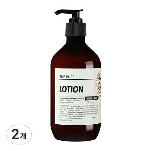 더퓨어 로션, 2개, 500ml
