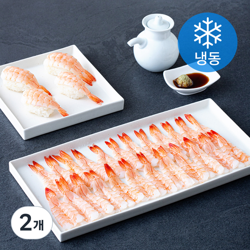 초밥용 흰다리새우살 (냉동), 2개, 125g(30미, 2L)
