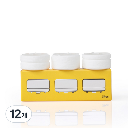 퓨어레인 PR100 LED 세면대 전용 세디먼트 리필 필터 PR-100 SF, 12개, PR-100 SF LED 전용