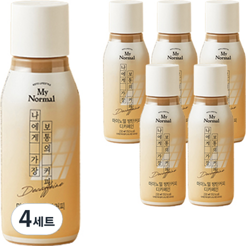 마이노멀 방탄커피 오리지널 디카페인, 230ml, 6개입, 4세트