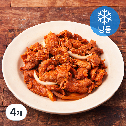 명품조선 제주흑돼지 고추장불고기 (냉동), 1kg, 4개