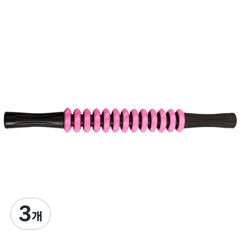 디지티 다용도 멀티 마사지봉 44cm, 핑크, 3개