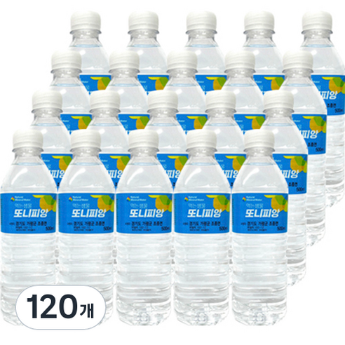 또니피앙 생수, 120개, 500ml