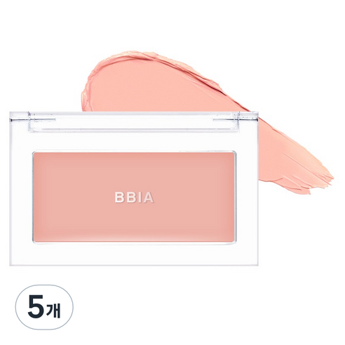 삐아 레디 투 웨어 다우니 치크 블러셔 3.5g, 11 다우니 페탈, 5개