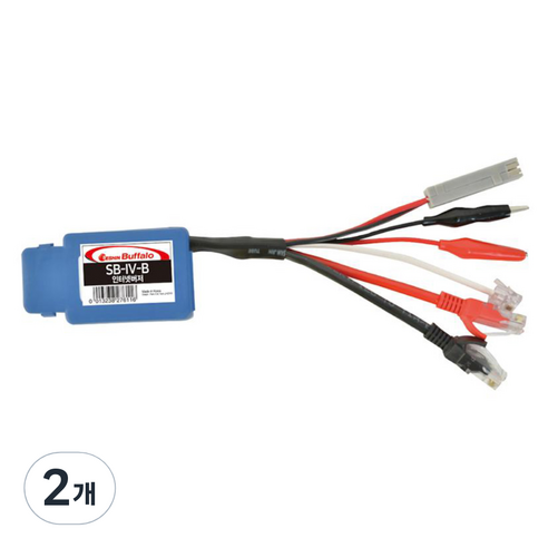 세신버팔로 인터넷버저 건전지교체형 SB-IV-B C2202709, 2개, 혼합색상