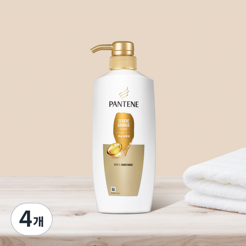팬틴 극손상케어 컨디셔너 린스, 500ml, 4개