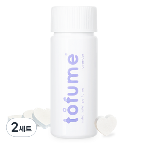 토퓸 화장실 방향제 본품 라벤더 30p, 24g, 2개