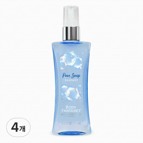 바디판타지 바디미스트 퓨어솝, 94ml, 4개