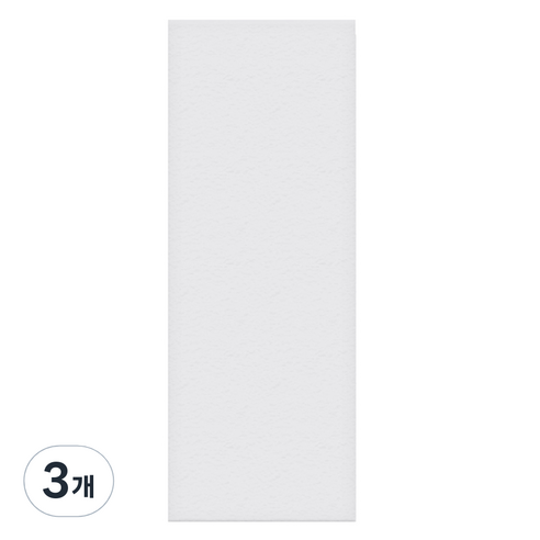 모엔드 왁싱 스트립 부직포 천 7 x 20 cm 100p, 3개
