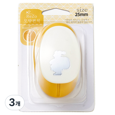 포코스 모양펀치 R-25, 산타클로스, 3개