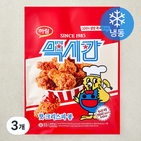 [로켓프레시] 맥시칸 핫크리스피 봉 (냉동)