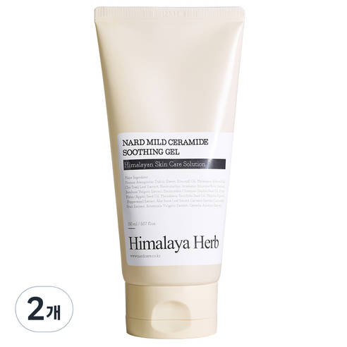나드 마일드 세라마이드 수딩젤, 150ml, 2개