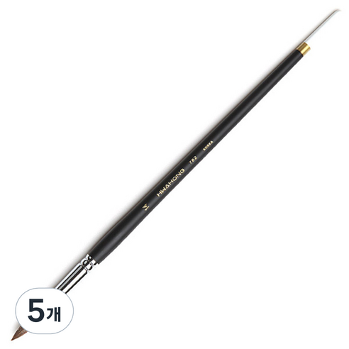화홍 수채화붓 782, R 14호, 5개
