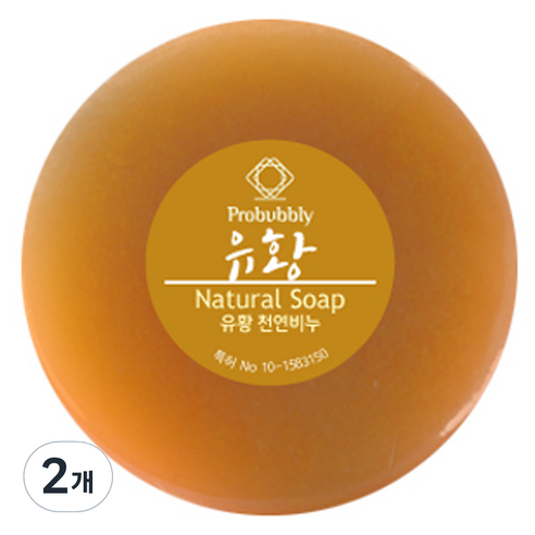 프로버블리 유황 중성 수제 비누, 110g, 2개