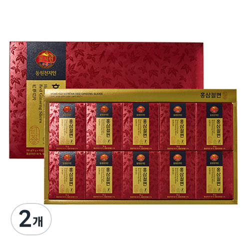 천지인 홍삼절편 10p, 150g, 2개