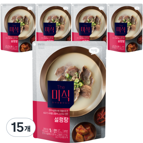 더미식 설렁탕, 350g, 15개