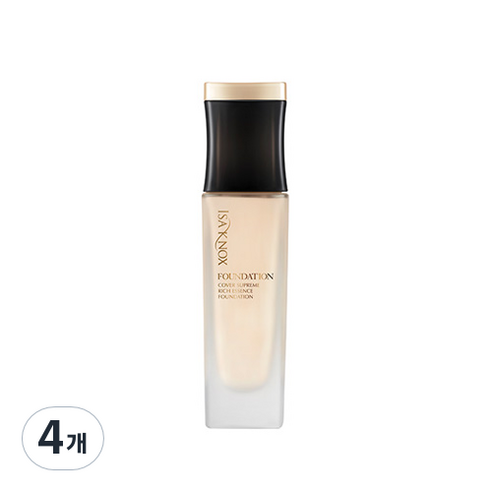 이자녹스 커버 수프림 리치 에센스 파운데이션 40ml, 23호, 4개