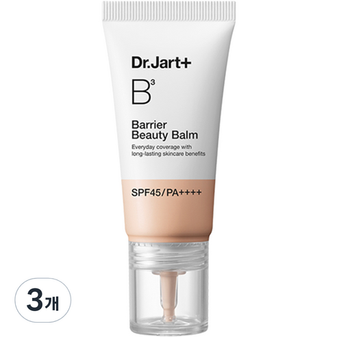 닥터자르트 더메이크업 베리어 뷰티밤 SPF45 PA++++, 라이트, 30ml, 3개