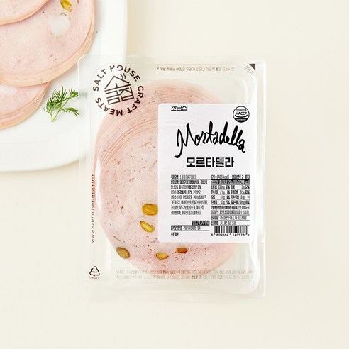 소금집 모르타델라 소시지, 120g, 1팩