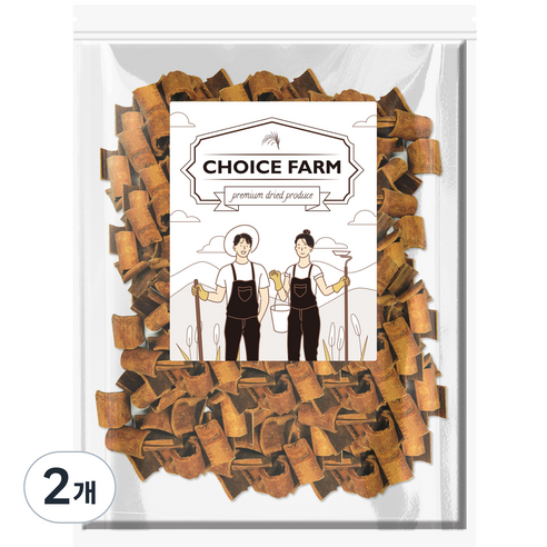초이스팜 자른 육계 계피, 500g, 2개