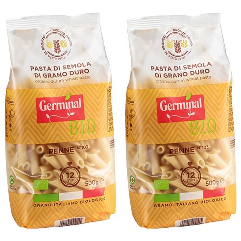 Germinal 유기농 펜네, 500g, 2개