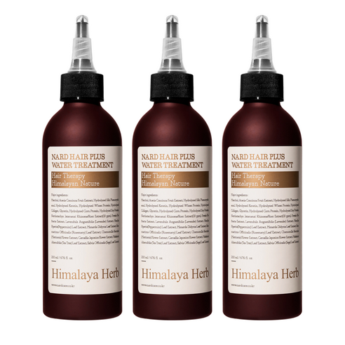나드 부케가르니 헤어 플러스 워터 트리트먼트, 200ml, 3개