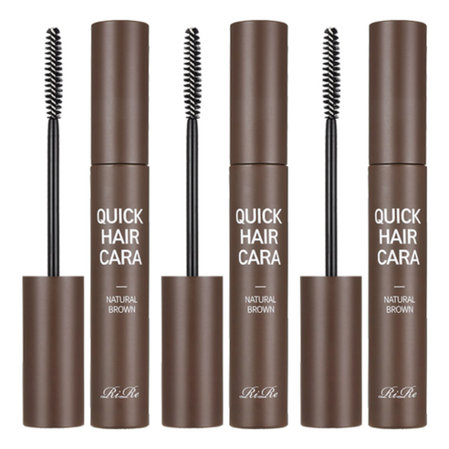 리르 퀵 헤어 마스카라 10g, 내추럴브라운, 3개
