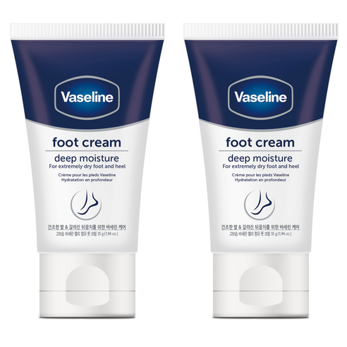 메마른 발에 생기를! 바세린 풋크림 딥 모이스처 사용 후기 풋크림