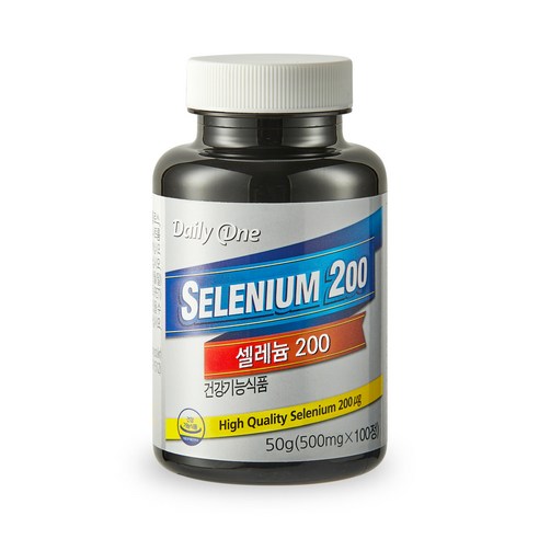 데일리원 셀렌 200 기타영양제, 100정, 1개