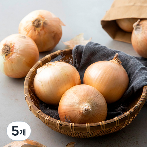 국내산 양파(햇), 3kg, 5개