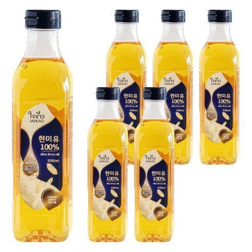 자이카오 현미유, 500ml, 6개